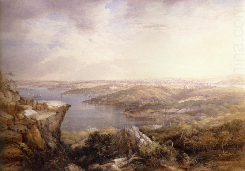 Sydney from the North Shore, Conrad Martens